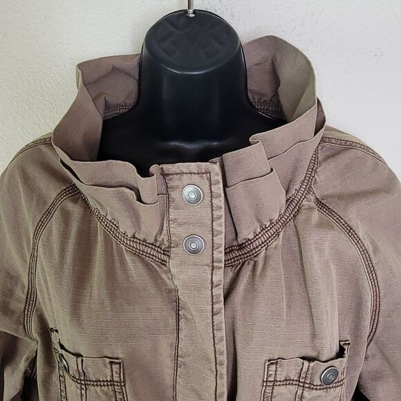 Ann Taylor LOFT Adirondack Military Jacket Size Medium - Picture 5 of 10